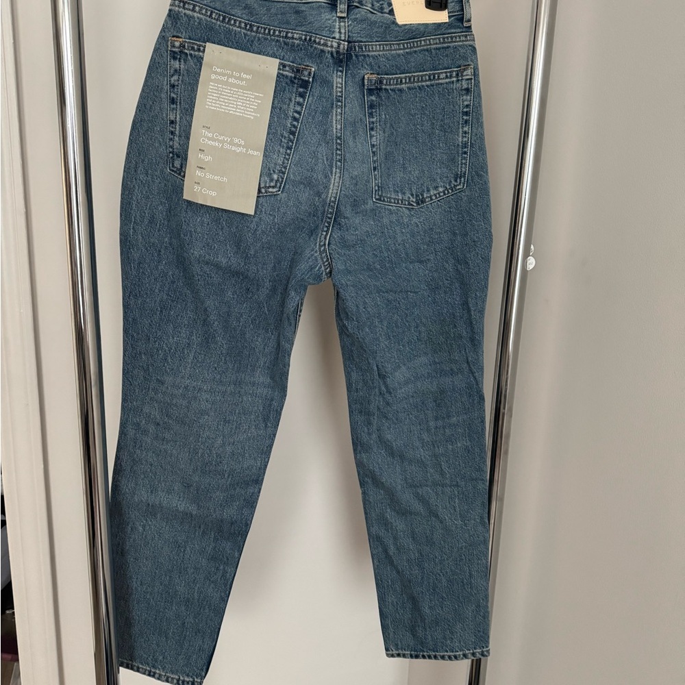 NWT 90s cheeky hourglass everlane jeans - Picture 7 of 7